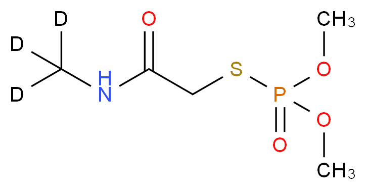 Omethoate-d3_Molecular_structure_CAS_1189510-77-7)