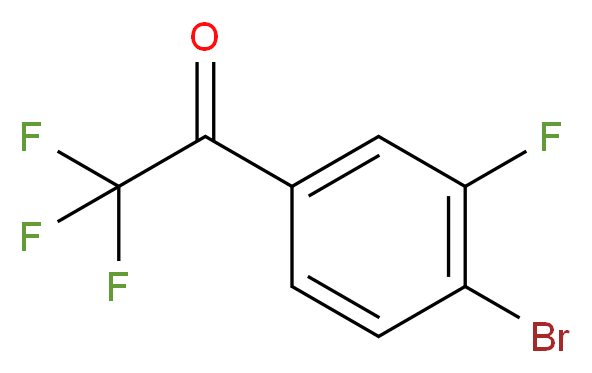 1-(4-BROMO-3-FLUORO-PHENYL)-2,2,2-TRIFLUORO-ETHANONE_Molecular_structure_CAS_886369-87-5)