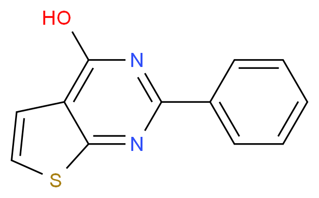2-Phenylthieno[2,3-d]pyrimidin-4-ol_Molecular_structure_CAS_56843-76-6)