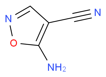 5-Aminoisoxazole-4-carbonitrile_Molecular_structure_CAS_98027-17-9)