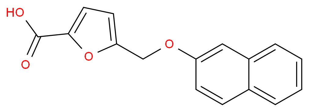 5-[(2-naphthyloxy)methyl]-2-furoic acid_Molecular_structure_CAS_)