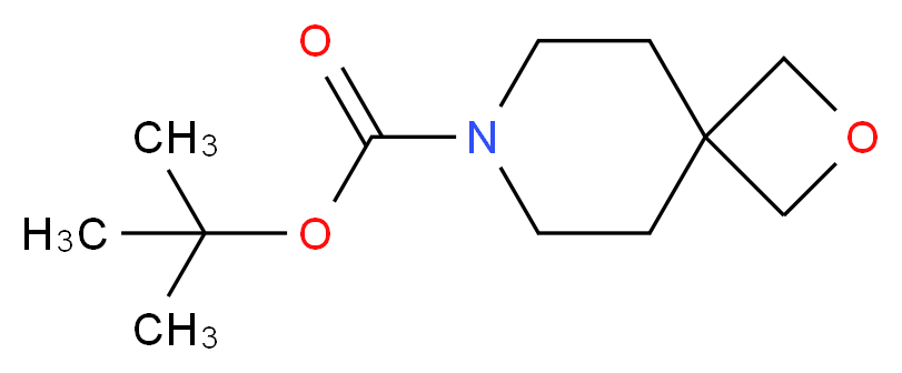 2-Oxa-7-azaspiro[3.5]nonane-7-carboxylic acid tert-butyl ester_Molecular_structure_CAS_240401-27-8)