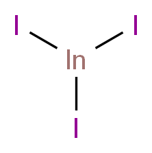INDIUM TRIIODIDE_Molecular_structure_CAS_13510-35-5)