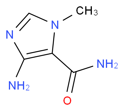 4-Amino-1-methyl-1H-imidazole-5-carboxamide_Molecular_structure_CAS_5413-89-8)