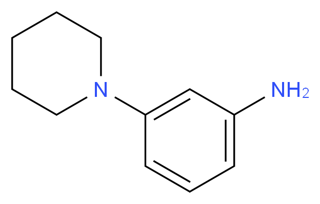 3-Piperidin-1-ylaniline 95%_Molecular_structure_CAS_27969-75-1)