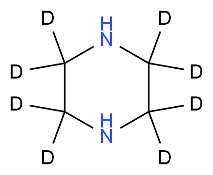 Piperazine-d8 Dihydrochloride_Molecular_structure_CAS_849482-21-9)