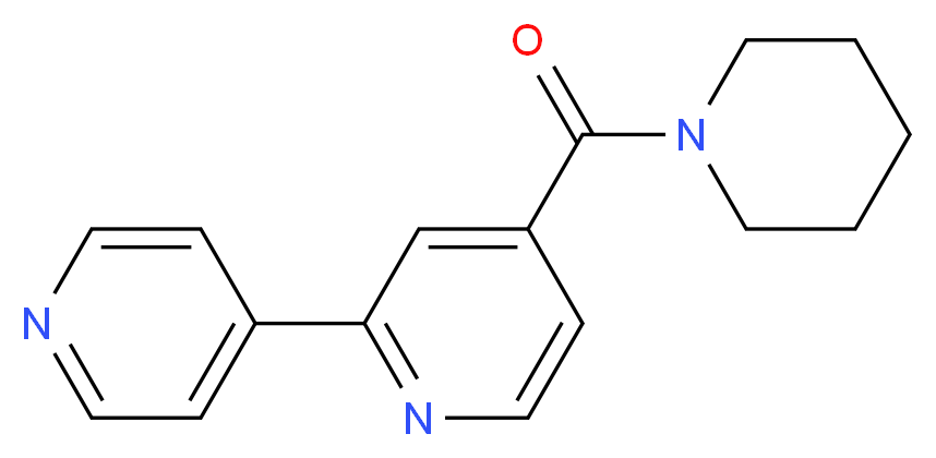 4-(piperidin-1-ylcarbonyl)-2,4'-bipyridine_Molecular_structure_CAS_)