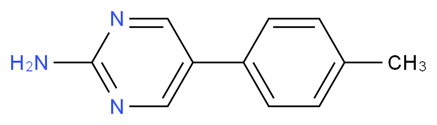 5-(p-Tolyl)pyrimidin-2-amine_Molecular_structure_CAS_31408-17-0)