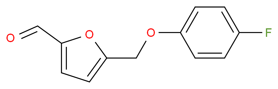 5-(4-fluorophenoxymethyl)furan-2-carbaldehyde_Molecular_structure_CAS_)