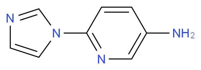 6-(1H-imidazol-1-yl)pyridin-3-amine_Molecular_structure_CAS_681004-51-3)