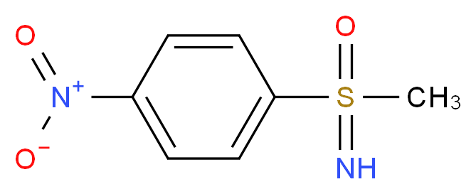 imino(methyl)(4-nitrophenyl)-$l^{6}-sulfanone_Molecular_structure_CAS_)