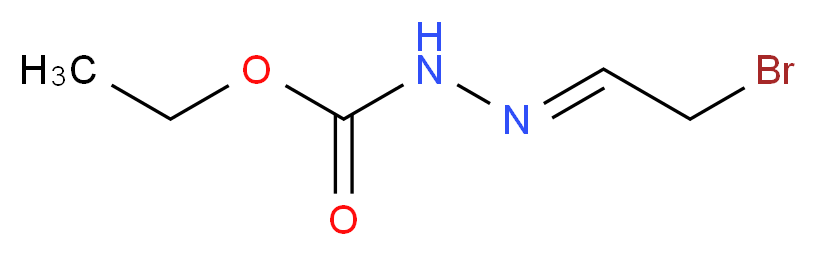 Ethyl 2-(2-bromoethylidene)-1-hydrazinecarboxylate_Molecular_structure_CAS_)