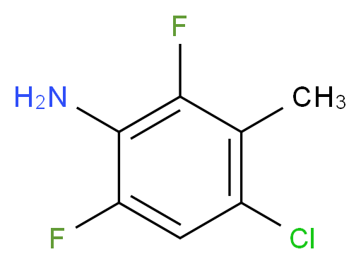 4-chloro-2,6-difluoro-3-methylaniline_Molecular_structure_CAS_)