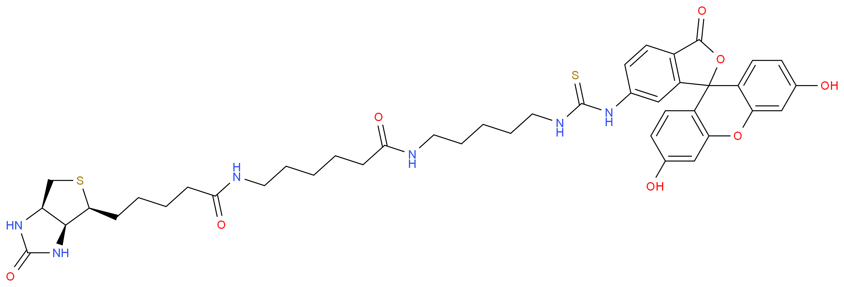 5(6)-(Biotinamidohexanoylamido)pentylthioureidylfluorescein_Molecular_structure_CAS_134759-22-1)