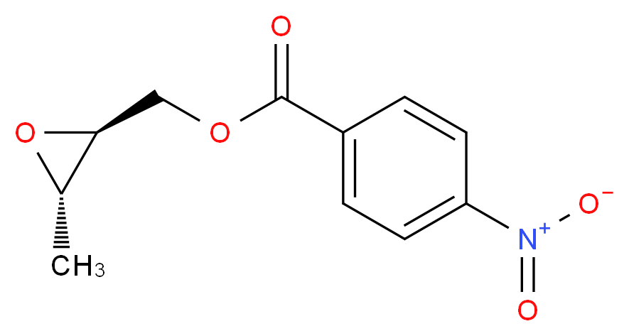 (2S,3S)-trans-3-Methyloxirane-2-methyl 4-nitrobenzoate_Molecular_structure_CAS_106268-97-7)