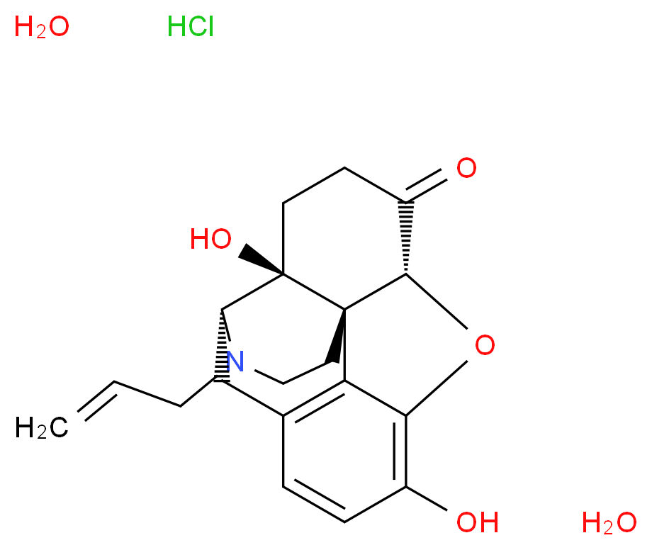 Naloxone hydrochloride dihydrate_Molecular_structure_CAS_51481-60-8)