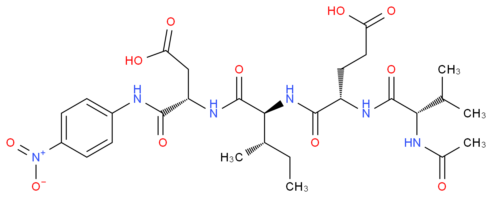 N-Acetyl-Val-Glu-Ile-Asp-p-nitroanilide_Molecular_structure_CAS_)