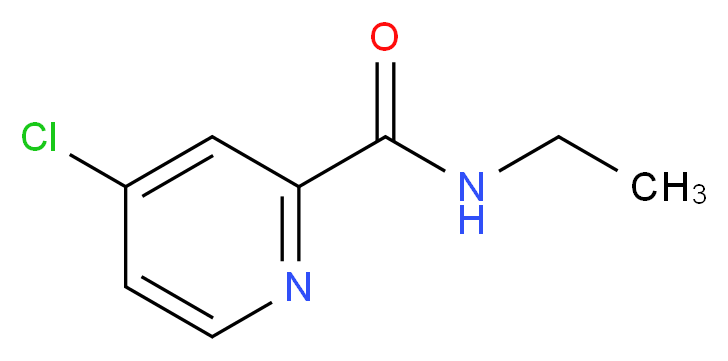 4-Chloro-N-ethylpicolinamide_Molecular_structure_CAS_604813-07-2)