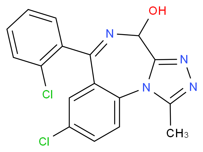 4-Hydroxy Triazolam_Molecular_structure_CAS_65686-11-5)