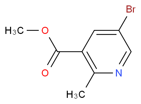 Methyl 5-bromo-2-methylnicotinate_Molecular_structure_CAS_1215916-40-7)