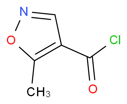 5-Methyl-isoxazole-4-carbonyl chloride_Molecular_structure_CAS_67305-24-2)