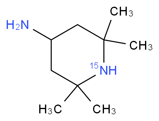 4-Amino-2,2,6,6-tetramethylpiperidine-1-15N_Molecular_structure_CAS_1215537-22-6)