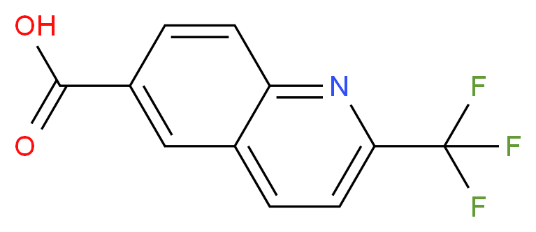 2-(Trifluoromethyl)quinoline-6-carboxylic acid_Molecular_structure_CAS_952182-51-3)