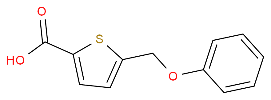 5-(phenoxymethyl)thiophene-2-carboxylic acid_Molecular_structure_CAS_)