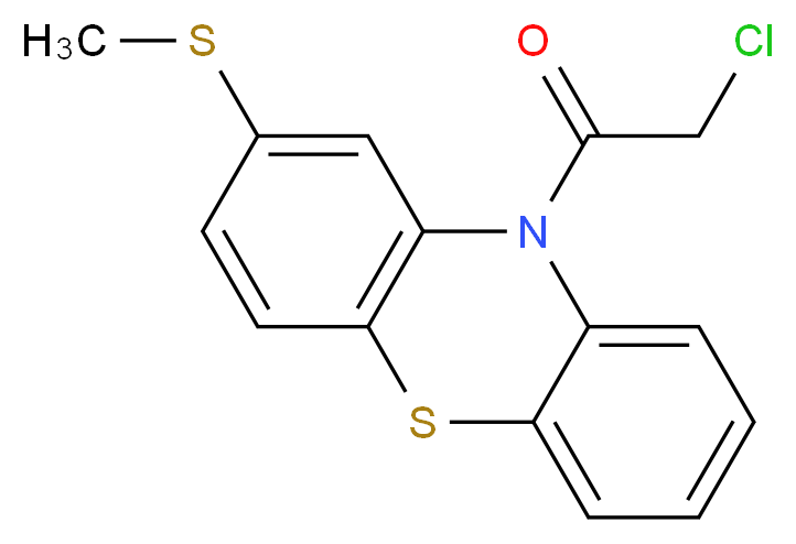 10-(chloroacetyl)-2-(methylthio)-10H-phenothiazine_Molecular_structure_CAS_65010-93-7)
