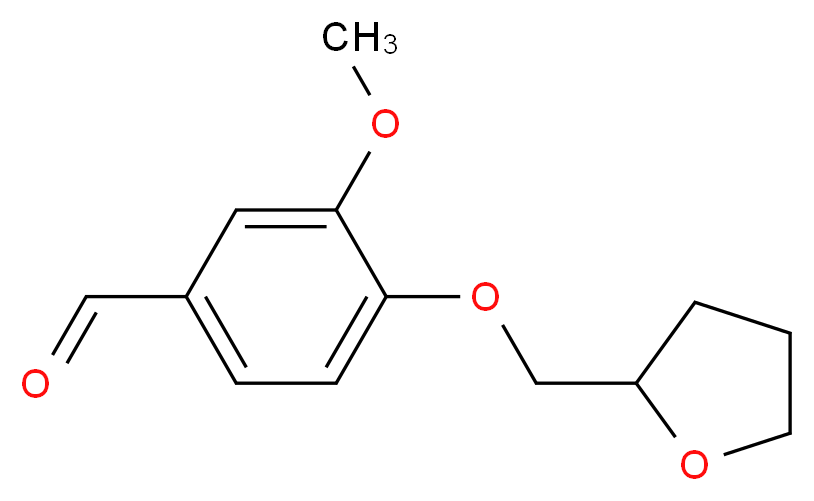 3-Methoxy-4-(tetrahydro-furan-2-ylmethoxy)-benzaldehyde_Molecular_structure_CAS_)