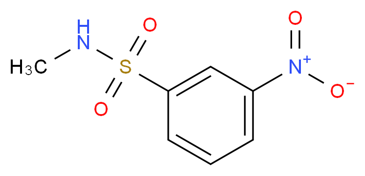 N-Methyl-3-nitrobenzenesulphonamide 98%_Molecular_structure_CAS_58955-78-5)