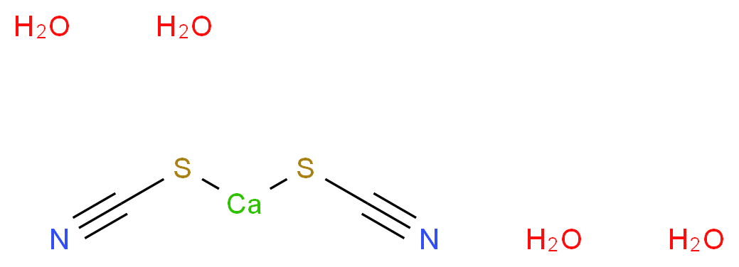 Calcium thiocyanate tetrahydrate_Molecular_structure_CAS_65114-14-9)