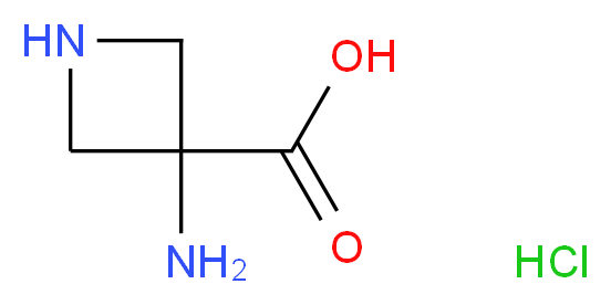 3-Aminoazetidine-3-carboxylic acid hydrochloride_Molecular_structure_CAS_138650-25-6)