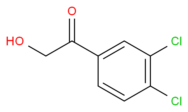 1-(3,4-Dichlorophenyl)-2-hydroxy-1-ethanone_Molecular_structure_CAS_113337-38-5)