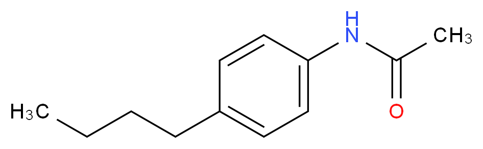 N1-(4-butylphenyl)acetamide_Molecular_structure_CAS_3663-20-5)
