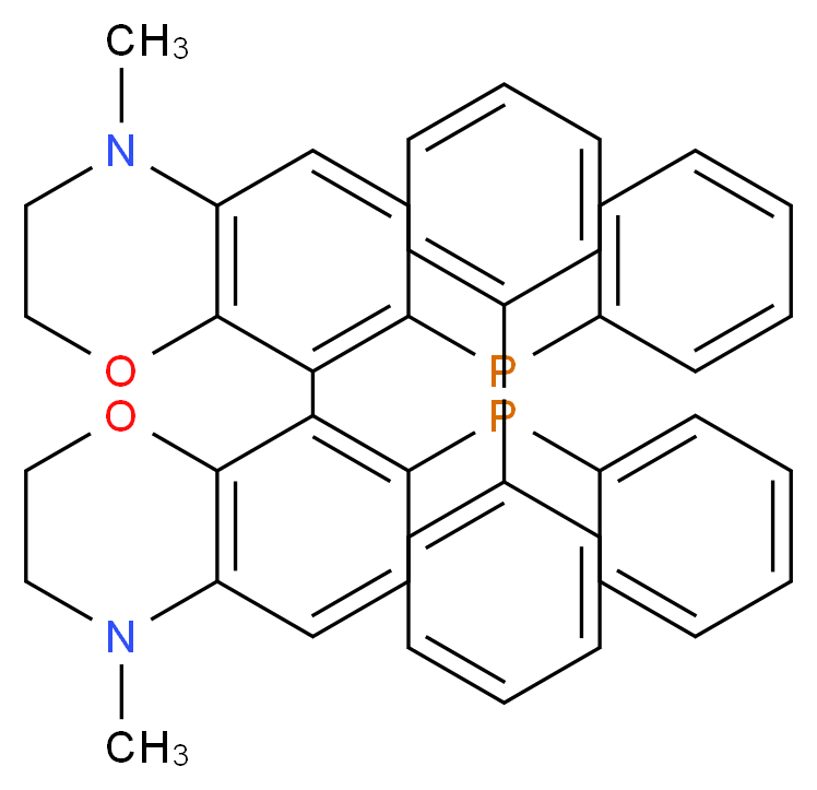 (R)-7,7′-Bis(diphenylphosphino)-3,3′,4,4′-tetrahydro-4,4′-dimethyl-8,8′-bi(2H-1,4-benzoxazine)_Molecular_structure_CAS_649559-67-1)