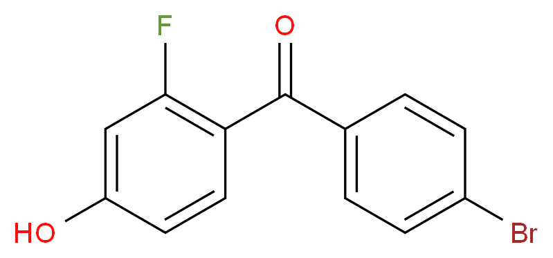 (4-BROMOPHENYL)(2-FLUORO-4-HYDROXYPHENYL) METHANONE_Molecular_structure_CAS_161581-99-3)