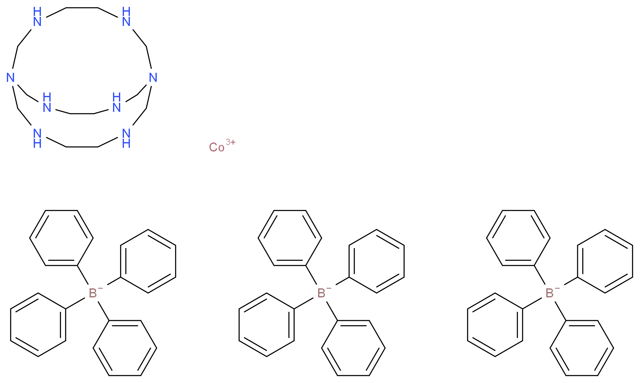 Cobalt(III) sepulchrate tris(tetraphenylborate)_Molecular_structure_CAS_84821-55-6)