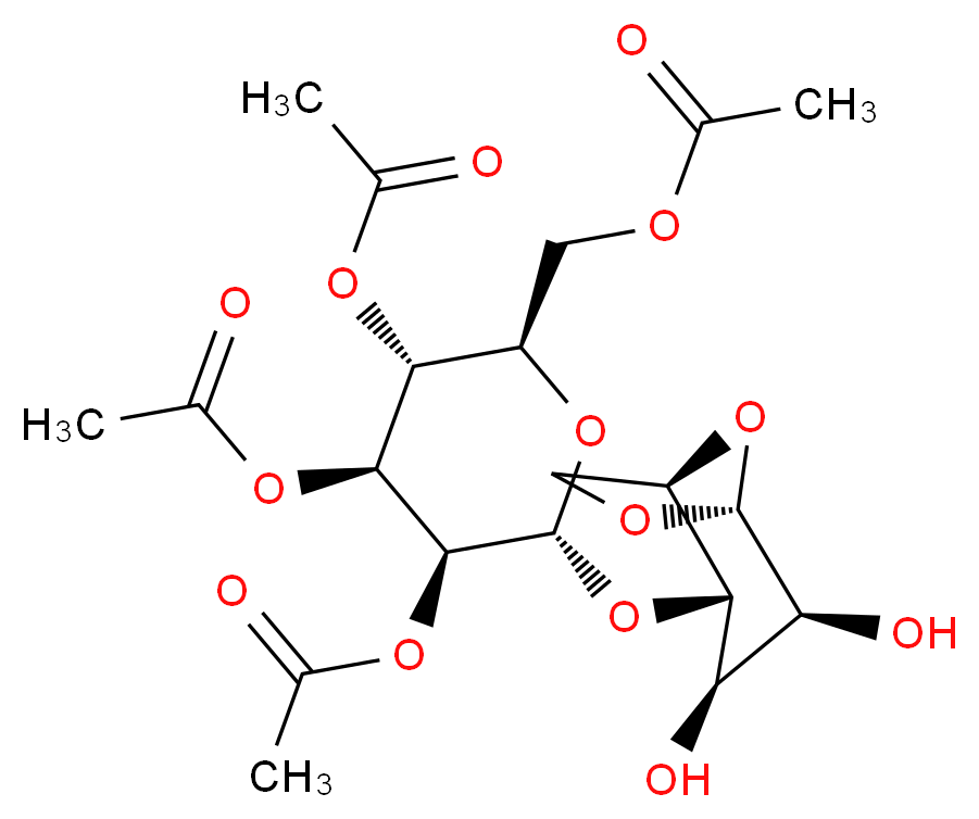 1,6-Anhydro-4-O-(2,3,4,6-tetra-O-acetyl-α-D-mannopyranosyl)-β-D-mannopyranose_Molecular_structure_CAS_67650-35-5)
