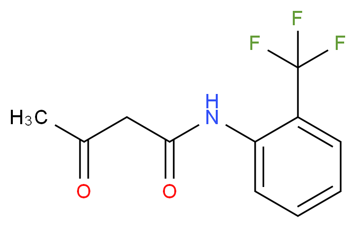 3-Oxo-N-(2-trifluoromethyl-phenyl)-butyramide_Molecular_structure_CAS_81761-28-6)
