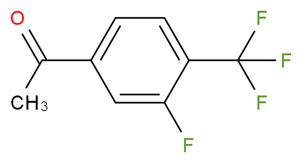 3'-Fluoro-4'-(trifluoromethyl)acetophenone_Molecular_structure_CAS_237761-81-8)