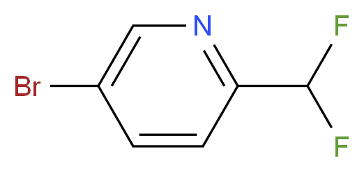 5-Bromo-2-(difluoromethyl)pyridine_Molecular_structure_CAS_845827-13-6)