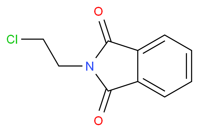 N-(2-Chloroethyl)phthalimide_Molecular_structure_CAS_6270-06-0)