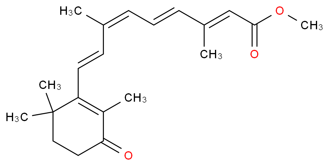4-Keto 9-cis Retinoic Acid Methyl Ester_Molecular_structure_CAS_163955-59-7)