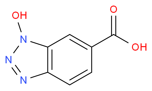 1-hydroxy-1H-1,2,3-benzotriazole-6-carboxylic acid_Molecular_structure_CAS_)