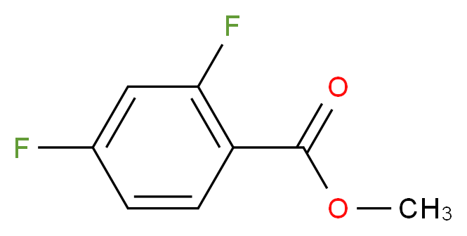 Methyl 2,4-difluorobenzoate_Molecular_structure_CAS_106614-28-2)