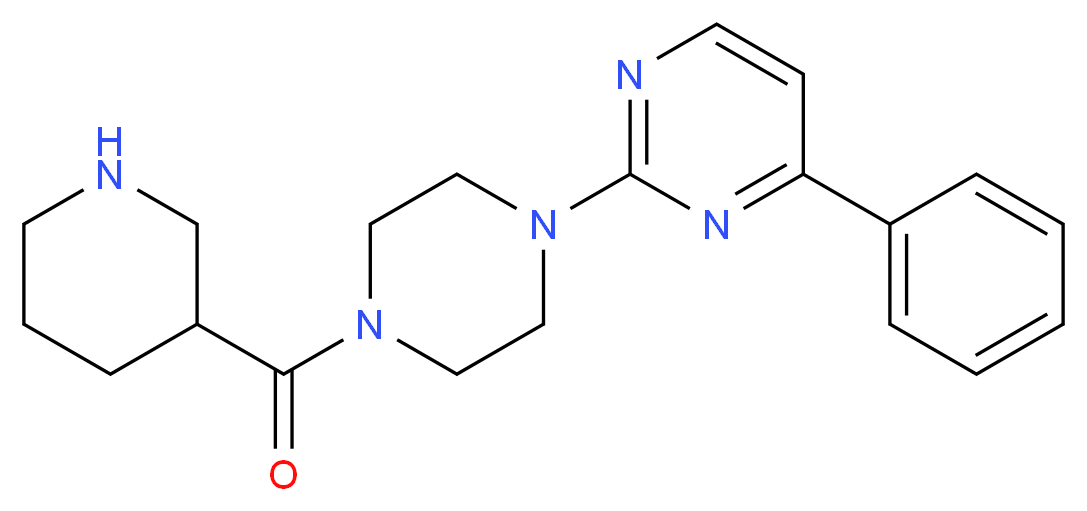 4-phenyl-2-[4-(piperidin-3-ylcarbonyl)piperazin-1-yl]pyrimidine_Molecular_structure_CAS_)