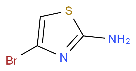 4-Bromo-2-thiazolamine_Molecular_structure_CAS_502145-18-8)
