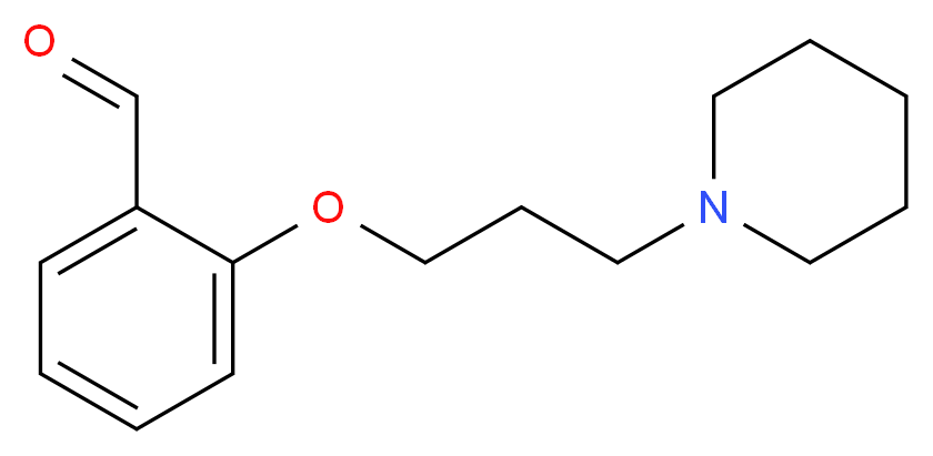 2-[3-(1-piperidinyl)propoxy]benzaldehyde_Molecular_structure_CAS_68997-50-2)