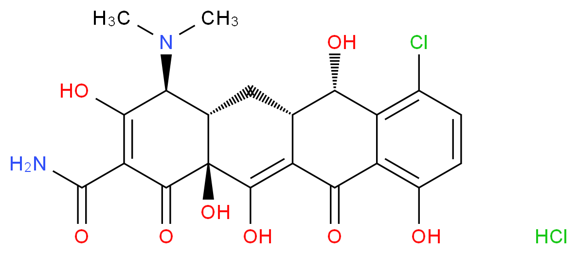 Demeclocycline hydrochloride_Molecular_structure_CAS_64-73-3)